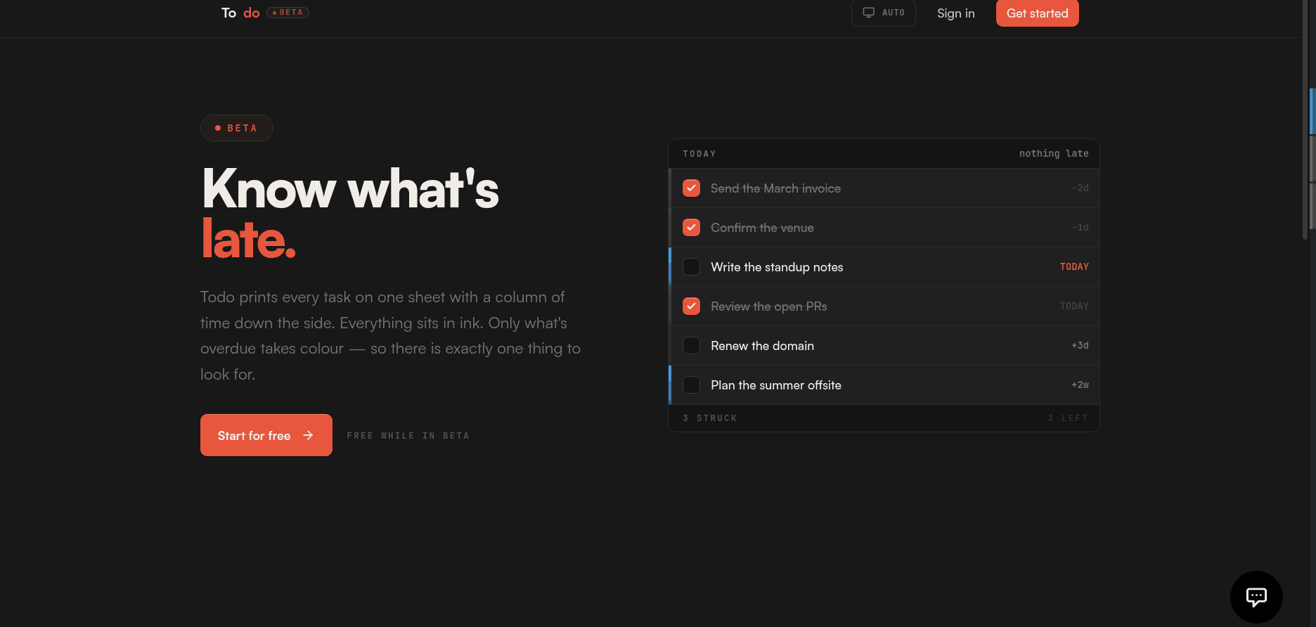 Task managment app